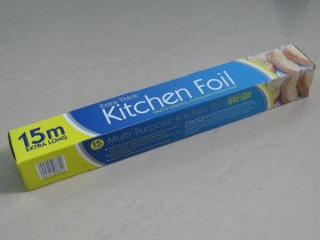 Food Cooking Catering Aluminium Foil Roll With 10mic - 25mic Thickness