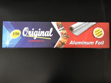 Food Cooking Catering Aluminium Foil Roll 10 - 24 Micron Thickness For Restaurant