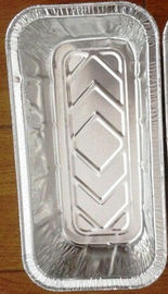 99.7% Pure Aluminium Foil Container Loaf Pan Good Appearance For Food Package