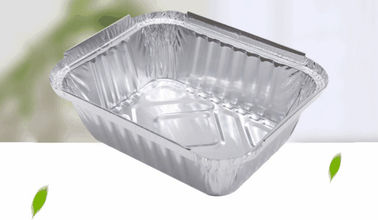 Disposable Food Aluminium Foil Container Good Appearance For Food Package
