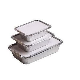 Recycle Foil Food Storage Containers , Catering Aluminium Foil Pie Dishes Eco Friendly